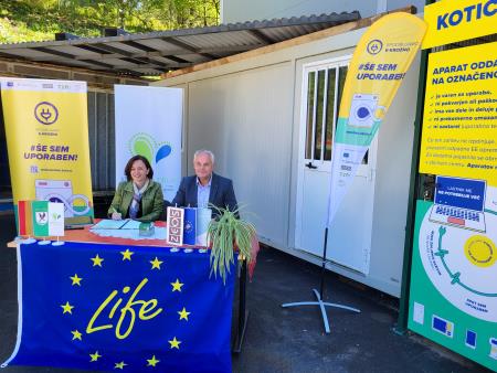 Direktorica Komunale Idrija in direktor ZEOS